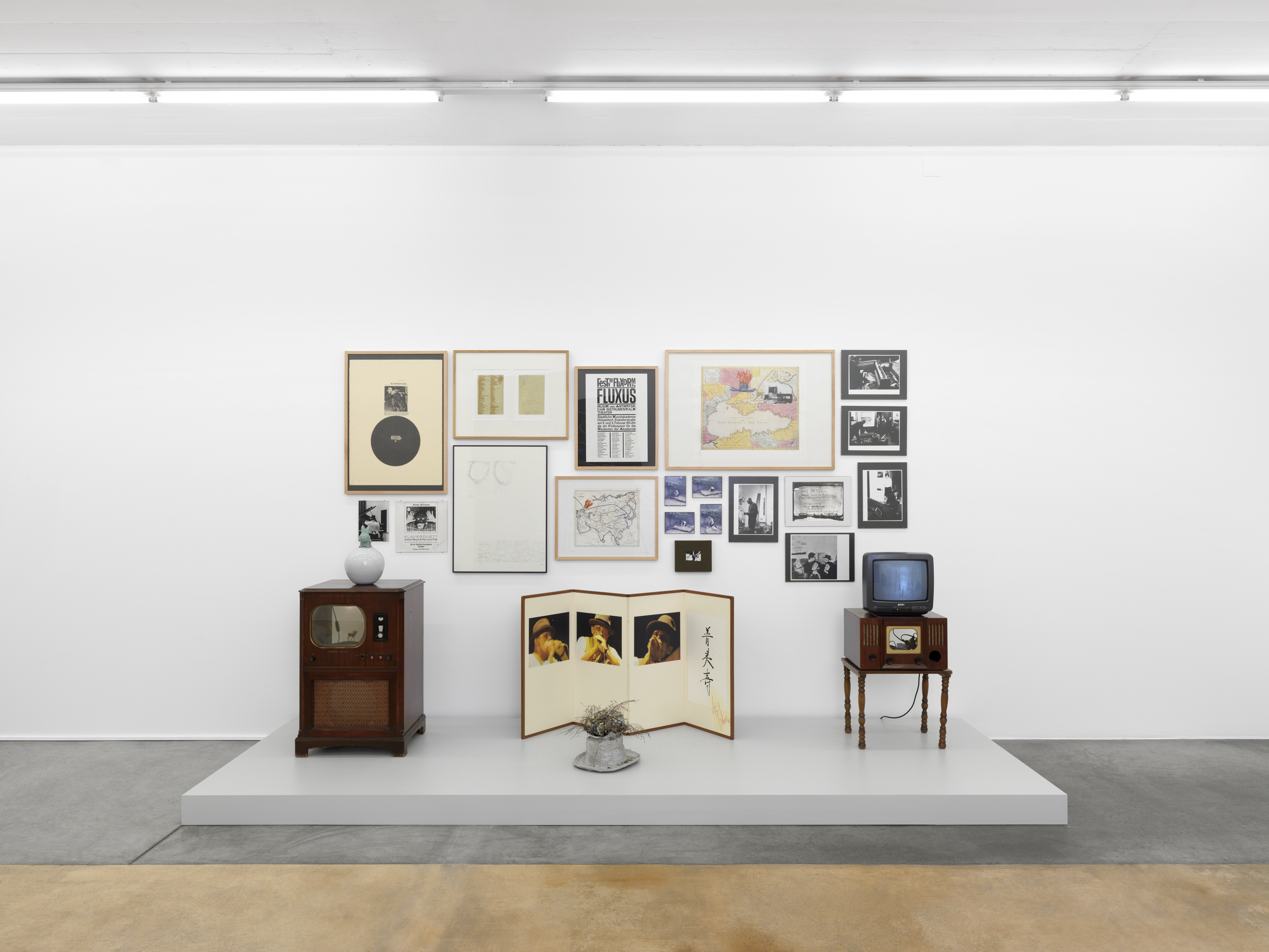 Beuys Vox by Korean artist Nam June Paik, part of MAMCO's permanent collection.