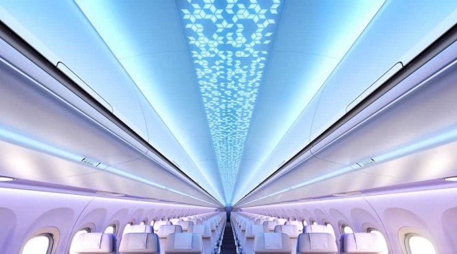 The newly revamped jets will have the biggest cabins in the industry.