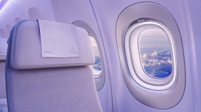 The new A320 will have bigger windows, giving passengers unobstructed views.