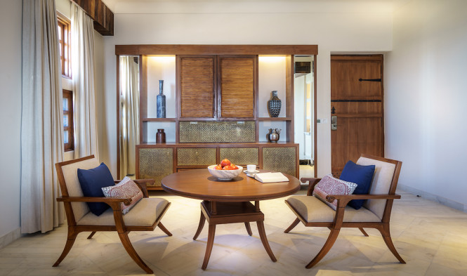 A nook in the suite