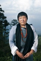 a vendor at Bhutan’s Dochula Pass