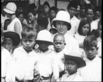 Bali events: a scene from Charlie Chaplin Visits Java and Bali 1932 at the Balinale film fest