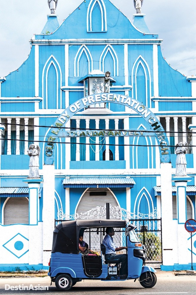 A 17th-century Catholic church in Batticaloa.