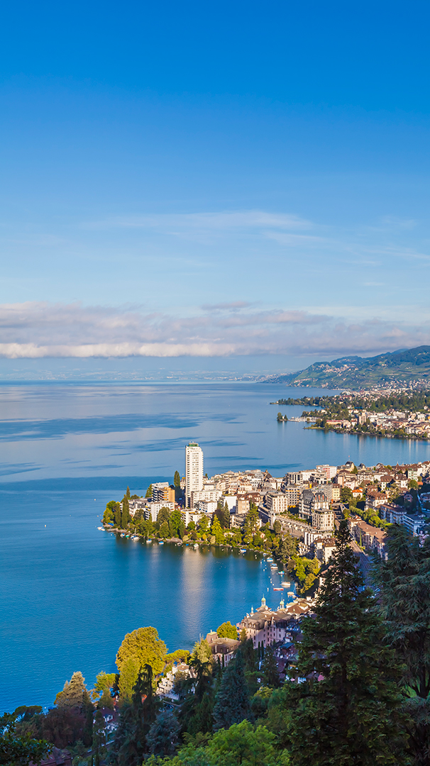 Montreux's serene beauty. 