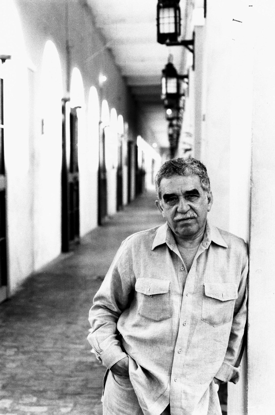 The Colombian author in 1991.