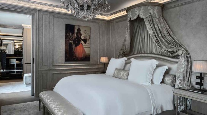 Grand's Appartement's bedroom.
