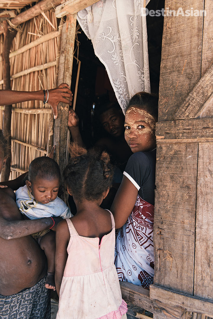 Villagers in Kimony, just outside Morondava. 