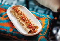 Shanghai Restaurants: Marinated-vegetable quesadillas at Yucca