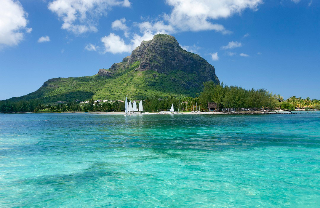 Lush island scenery and turquoise waters beckon in Mauritius.