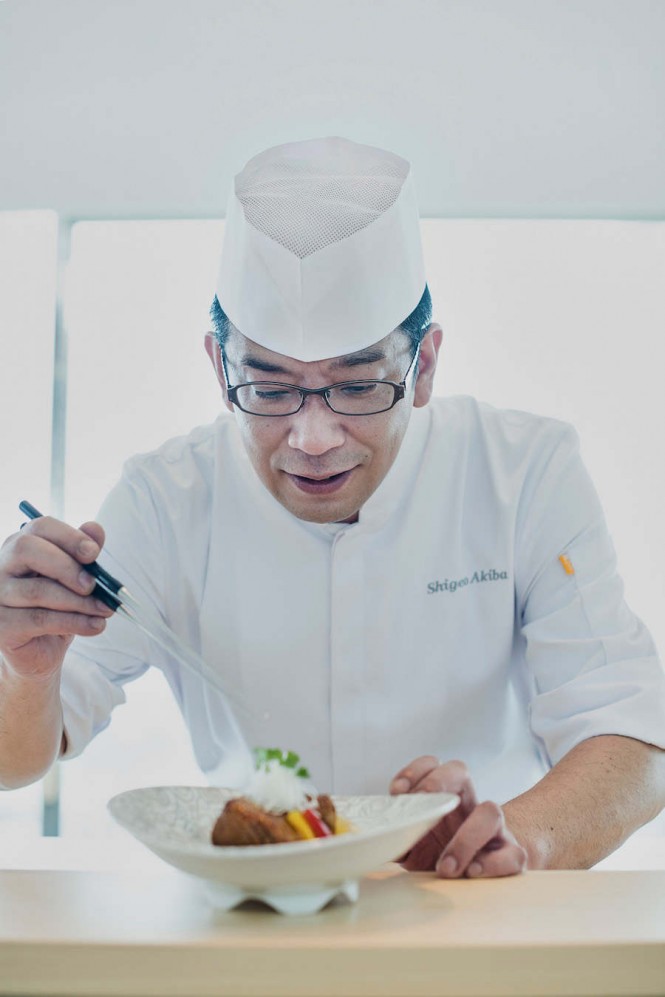 NAMI's head chef, Shigeo Akiba.