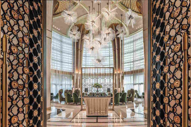 The interiors of the Four Seasons Jakarta. All photos are from the properties mentioned.