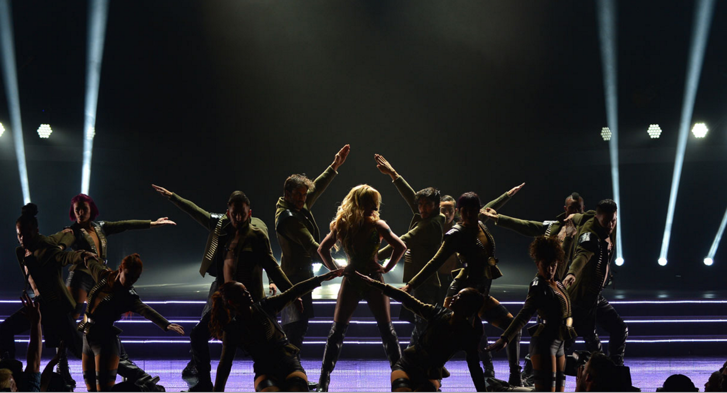 Britney Spears performing in Seoul this weekend. 