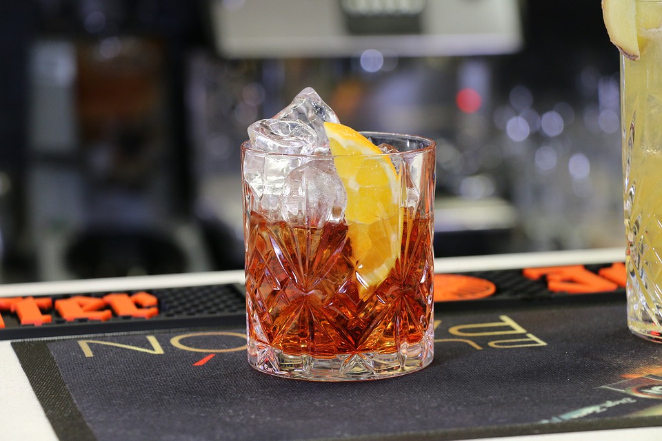 Order yourself a Negroni and donate to charity. 