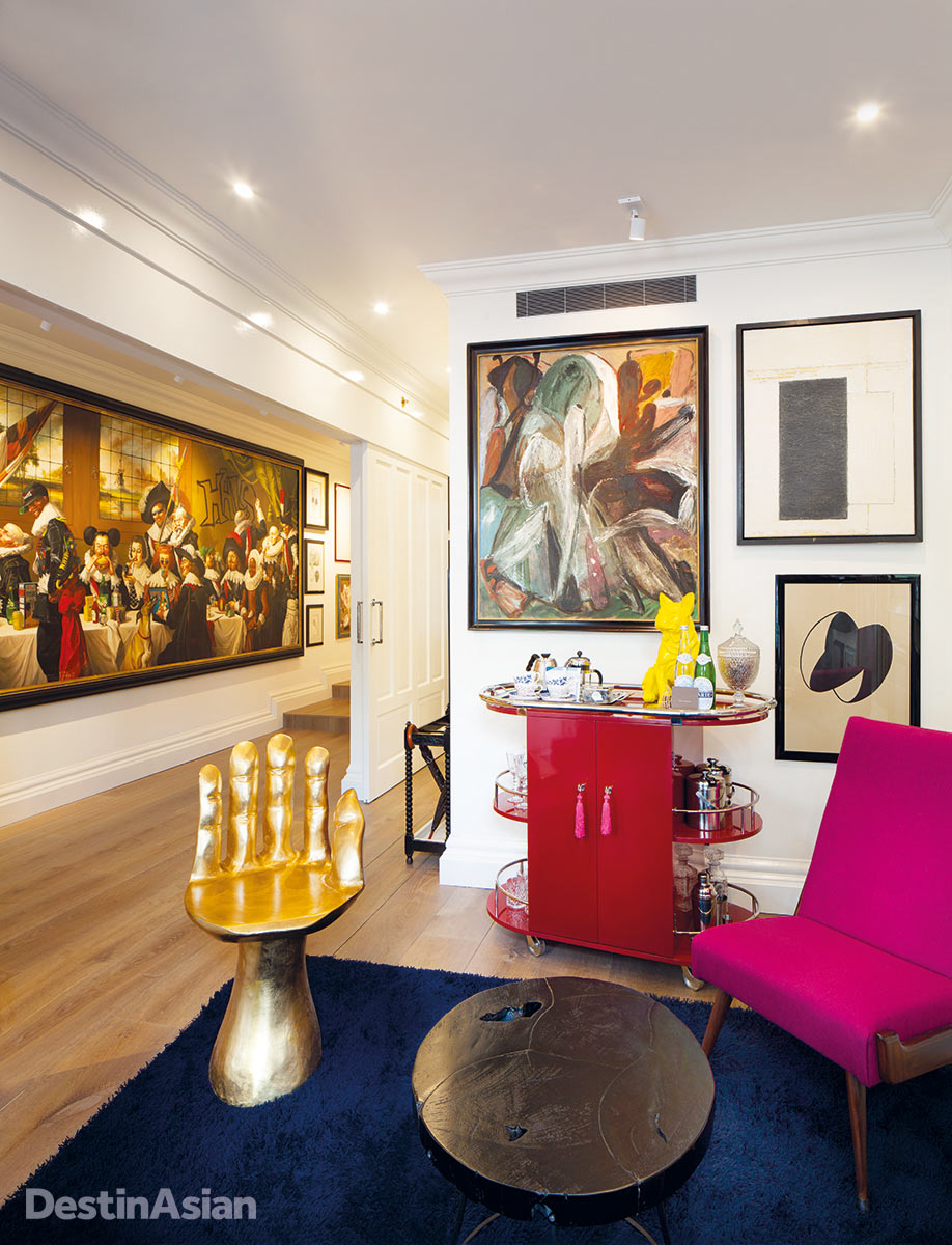 The Art Collector’s Suite at Hotel Pulitzer. 