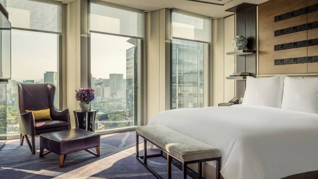 Reserved opulence at the Four Seasons Hotel Seoul.