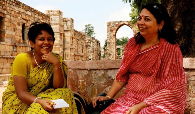 Deepa Krishnan, left, runs Delhi Magic Tours.