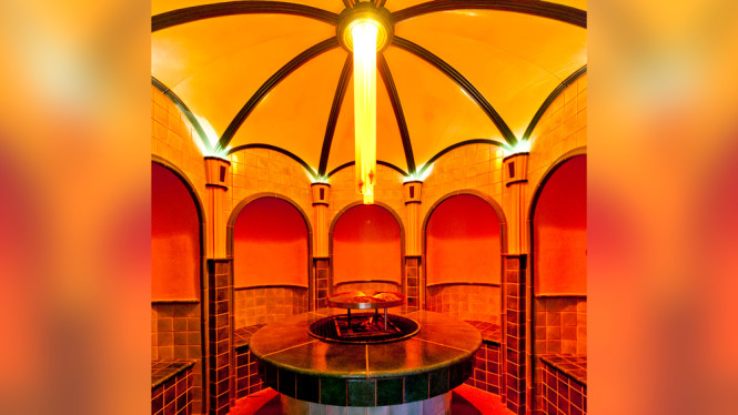 Herbal steam bath