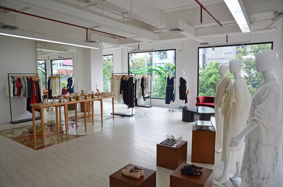 Inside ARA concept store in Kemang.