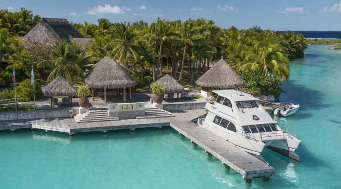 The property's arrival dock