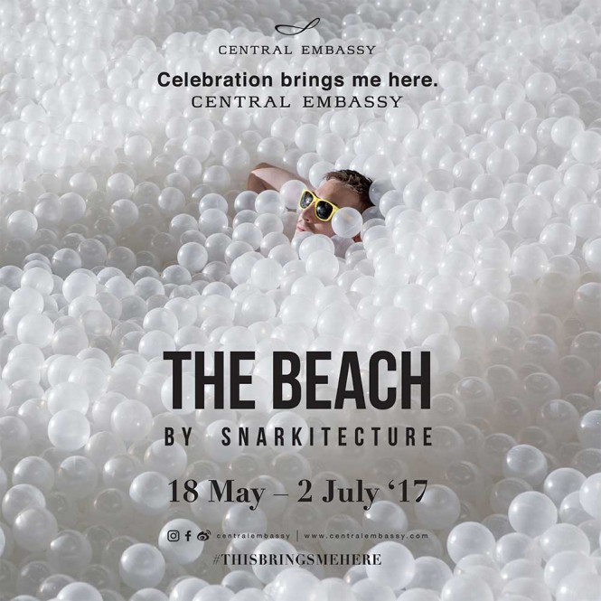 Sink into a million recyclable balls in Bangkok. Photo courtesy of the venue,
