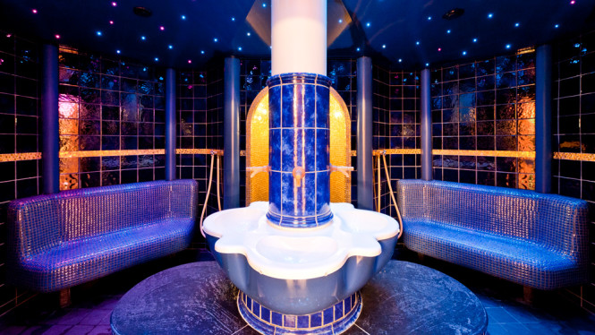 The spa's Turkish hammam
