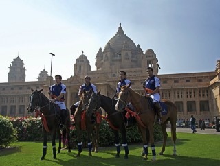 Malcolm Borwickand Polo Team