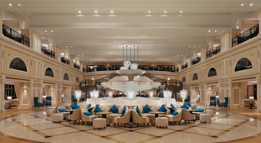 The Waldorf Astoria Ras Al Khaimah was designed with a classic Arabian palace in mind.