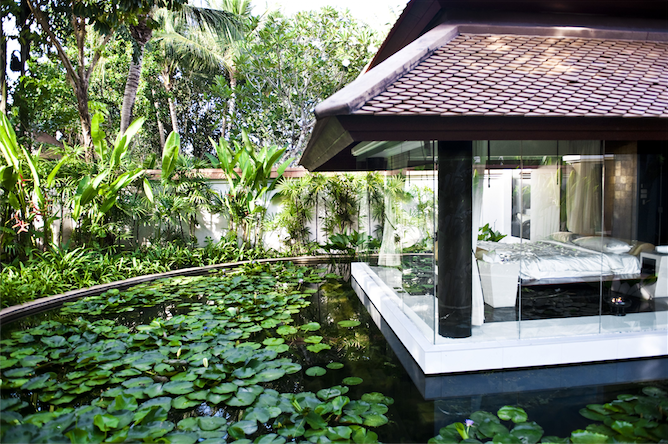 Phuket resorts: Banyan Tree Spa Sanctuary bedroom