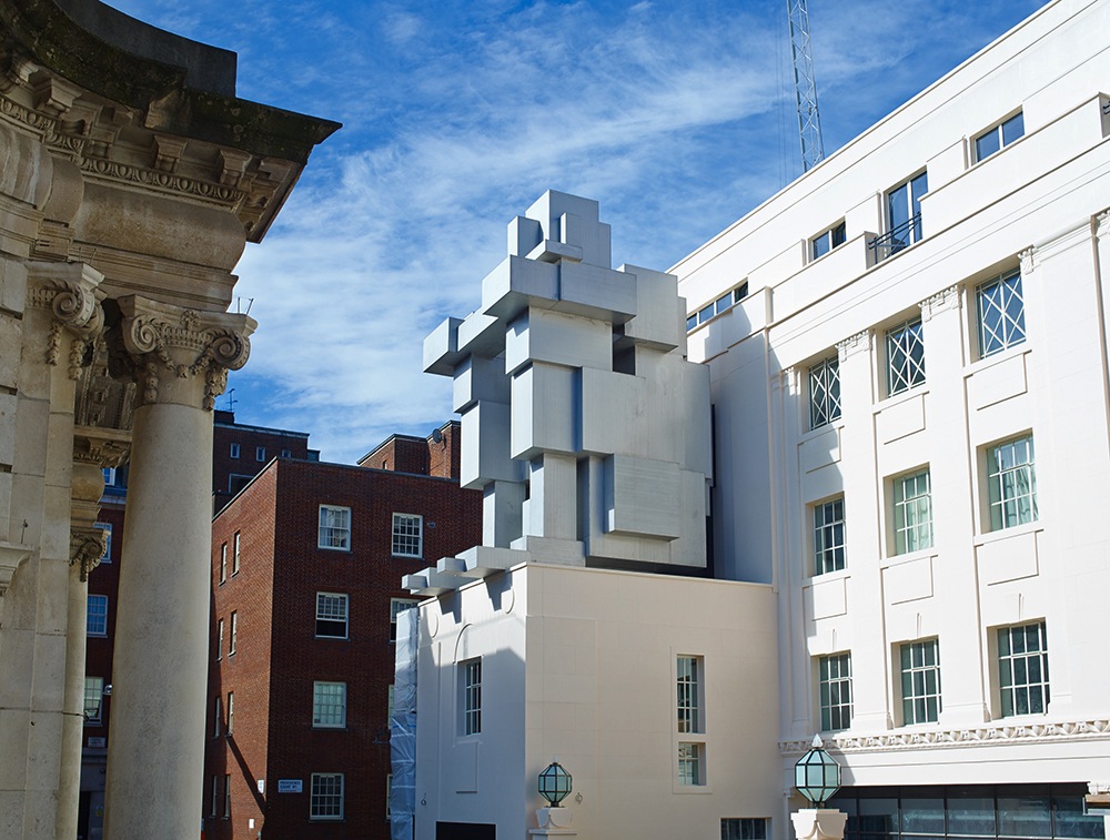 Antony Gormley's cubist rendition of The Thinker doubles as a hotel stay.