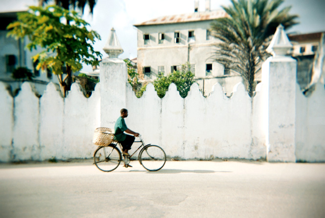 Outside Stone Town’s old Arab Fort complex.