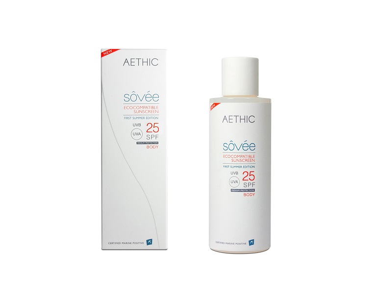 Slather on Aethic's sunscreens for broad spectrum protection made from strictly eco-friendly ingredients.