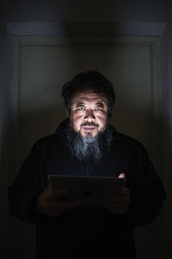 The artist, Ai Weiwei.