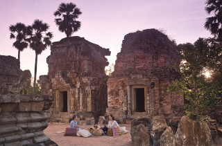 Anantara Angkor Sunrise Breakfast