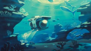 Submarine illustration by Alex Louise Hill