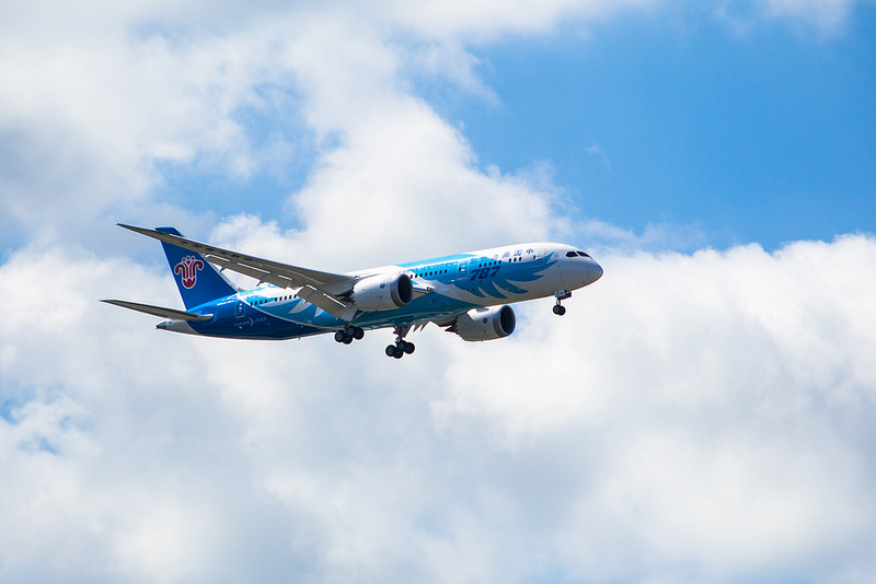 China Southern's Boeing 787 will service the route.