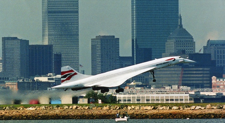 Concorde's maiden flight was from London to Bahrain in 1976. (Photo courtesy of British Airways)