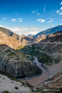 Mekong valley between Cizhong and Deqin
