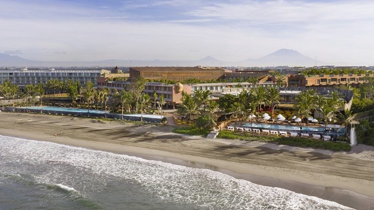 Desa Potato Head offers direct access to Seminyak Beach.