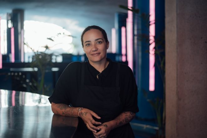 Tanaman’s progressive chef, Dominique Hammond.