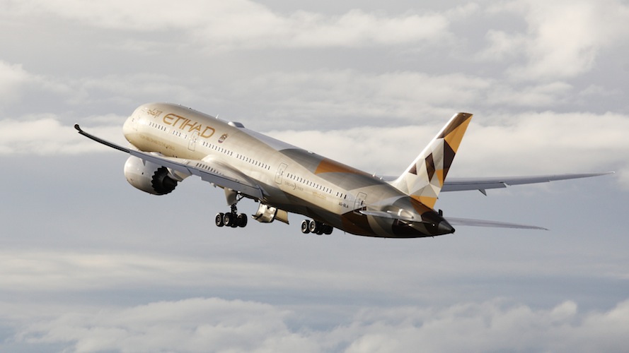 Etihad operated its first Dreamliner in February 2015.