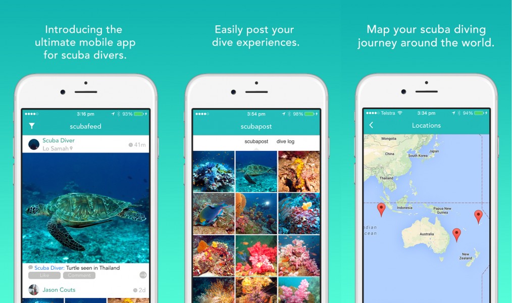 An overview of the DivePlanit app.
