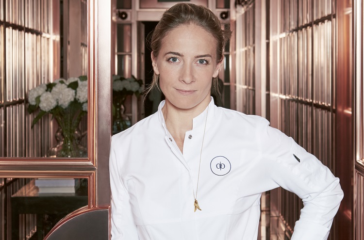 Chef Amandine Chaignot of Rosewood London's Mirror Room.