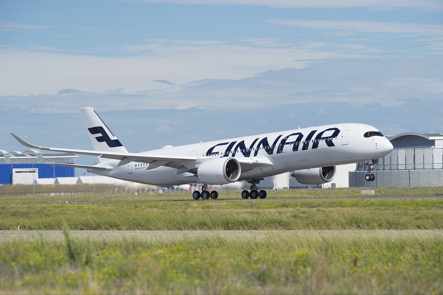 Finnair's A350 XWB orders will be delivered to the operator starting October 9.