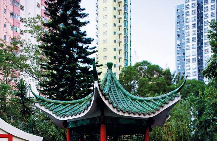 Lotus Pavilion at Hollywood Road Park