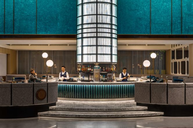 BL.T33, the lobby lounge at InterContinental Kaohsiung.
