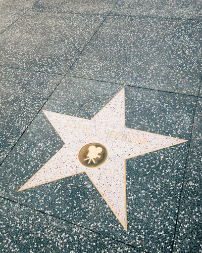 Universal Studios’ version of Hollywood’s Walk of Fame.