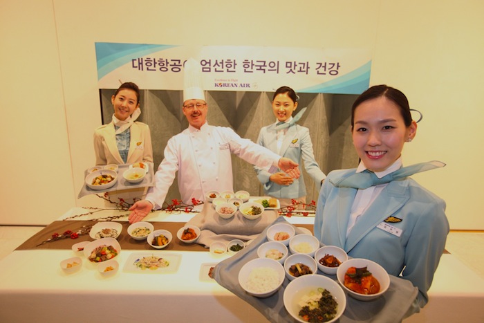 Korean Air spent one year developing the new menu.