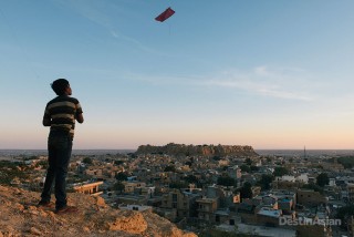 View over Jaisalmer and its Centerpiece Fort