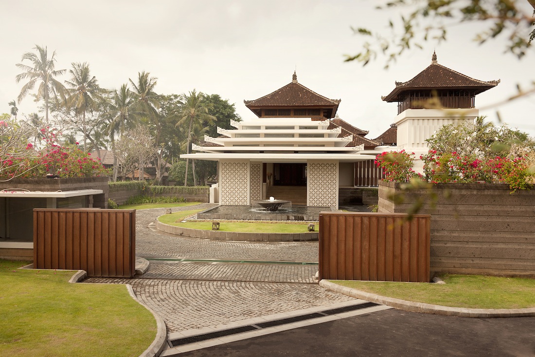 Javanese and Balinese culture influence the new lobby building.