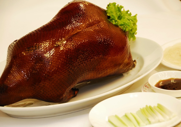Roasted Peking Duck.